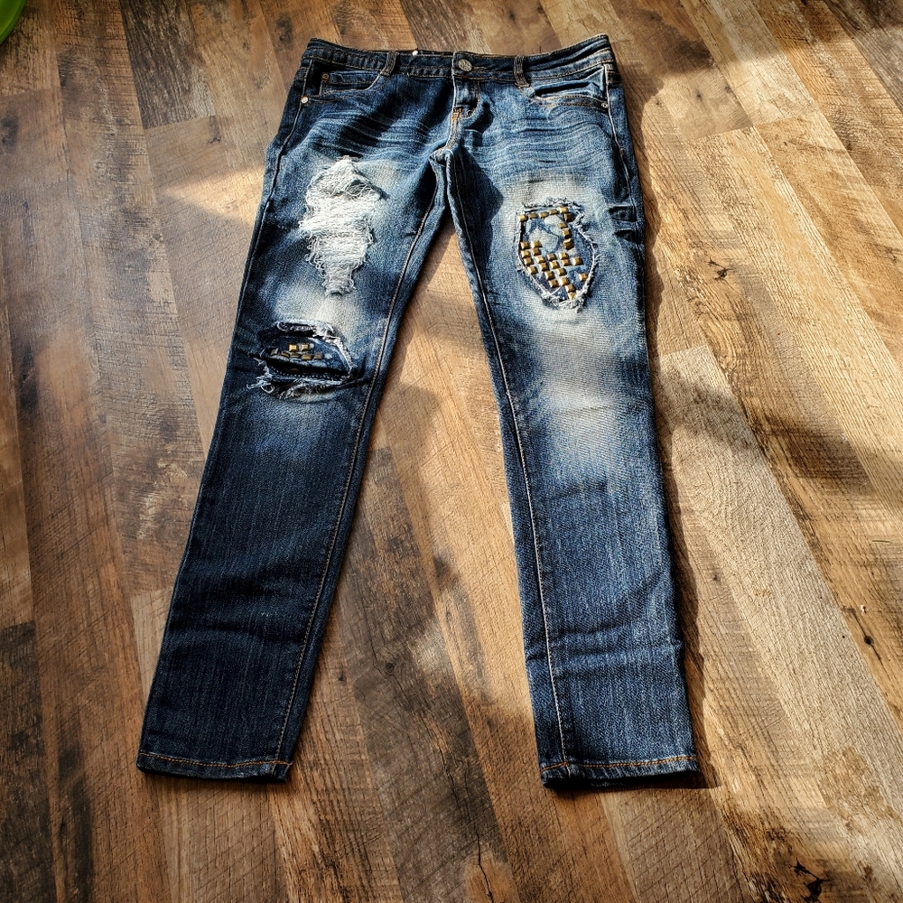 Gently worn Rue 21 Premiere Ladies Denim Jean's Size 7/8R